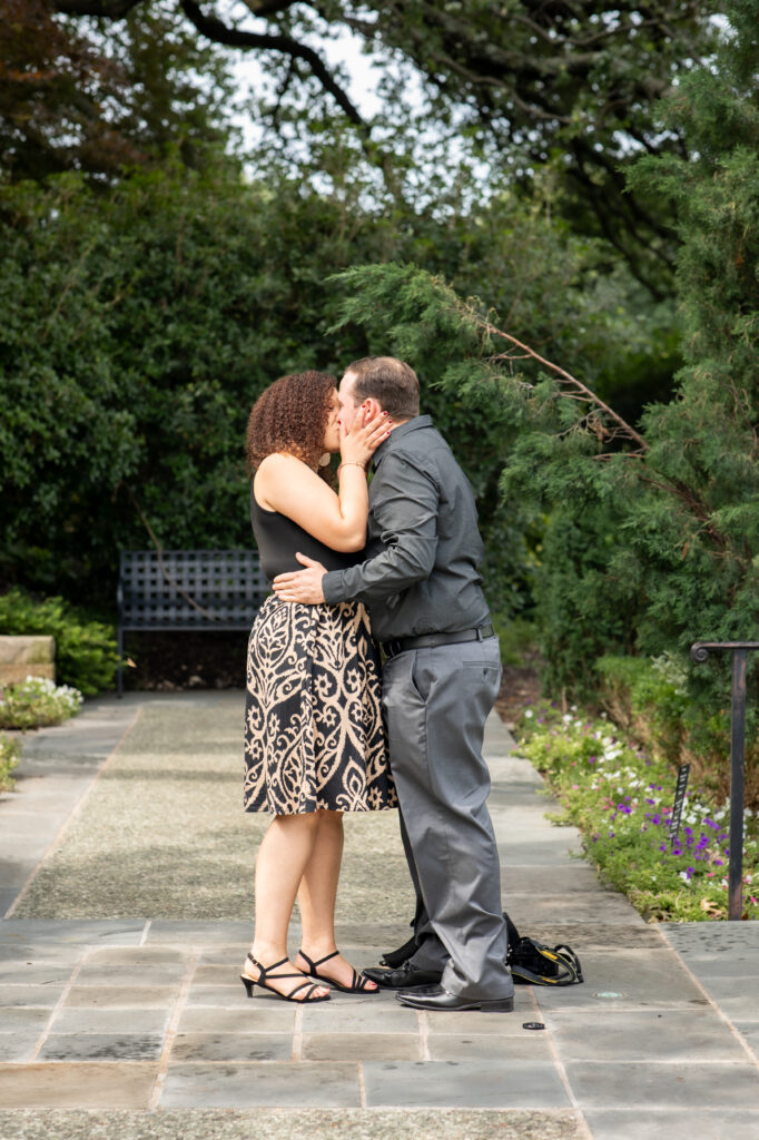 proposal at dallas arboretum