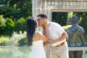 proposal at dallas arboretum
