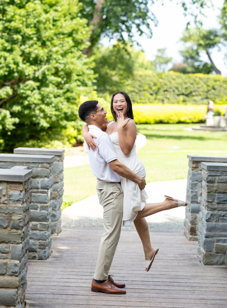proposal at dallas arboretum
