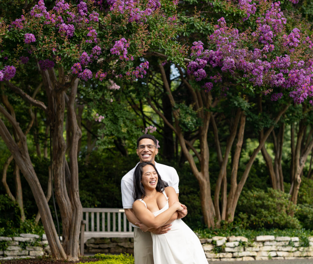 proposal at dallas arboretum